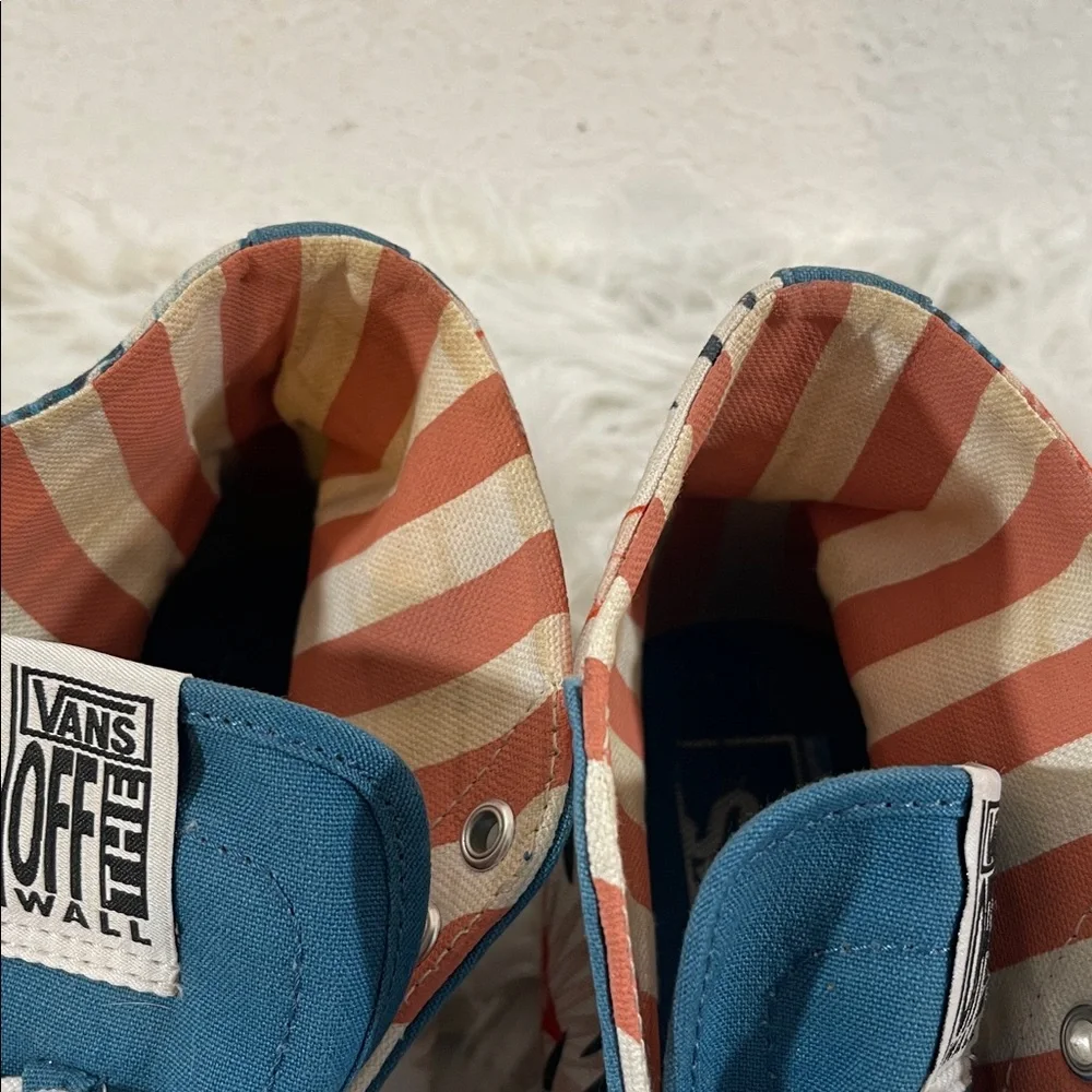 VANS Sk8-Hi Tropical High Top Sneakers Unisex Size 10 - Picture 11 of 11